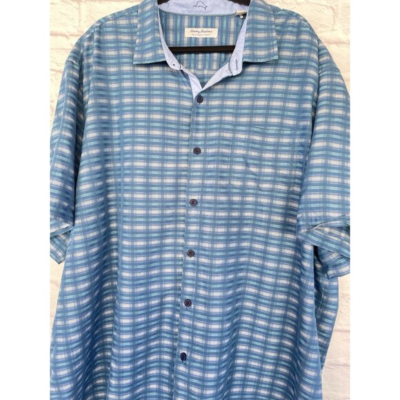 Tommy Bahama Men’s Coconut Point Pixel In Paradise Shirt Size 3 XLB - Picture 13 of 13